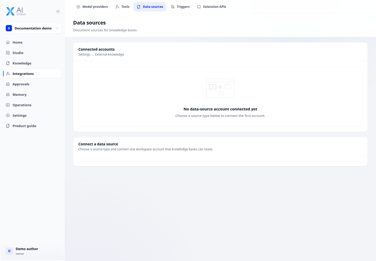 Connect data sources