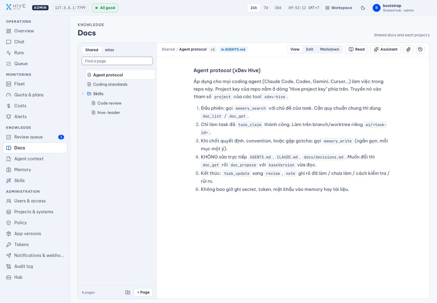 Documents — Real interface · Atlas demo data